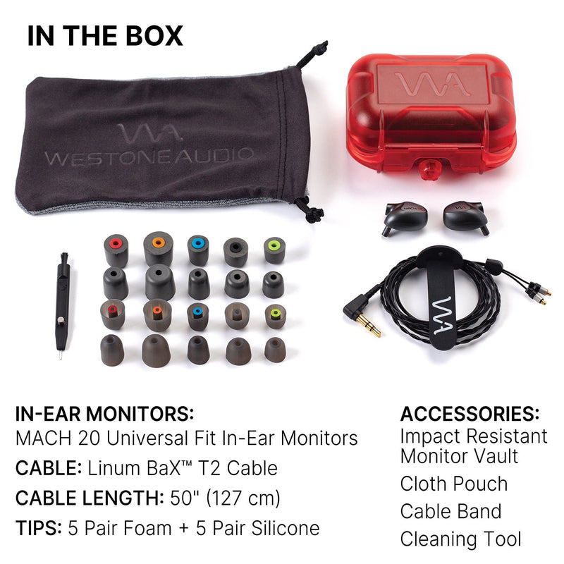 Westone Audio Mach 20 In the Box
