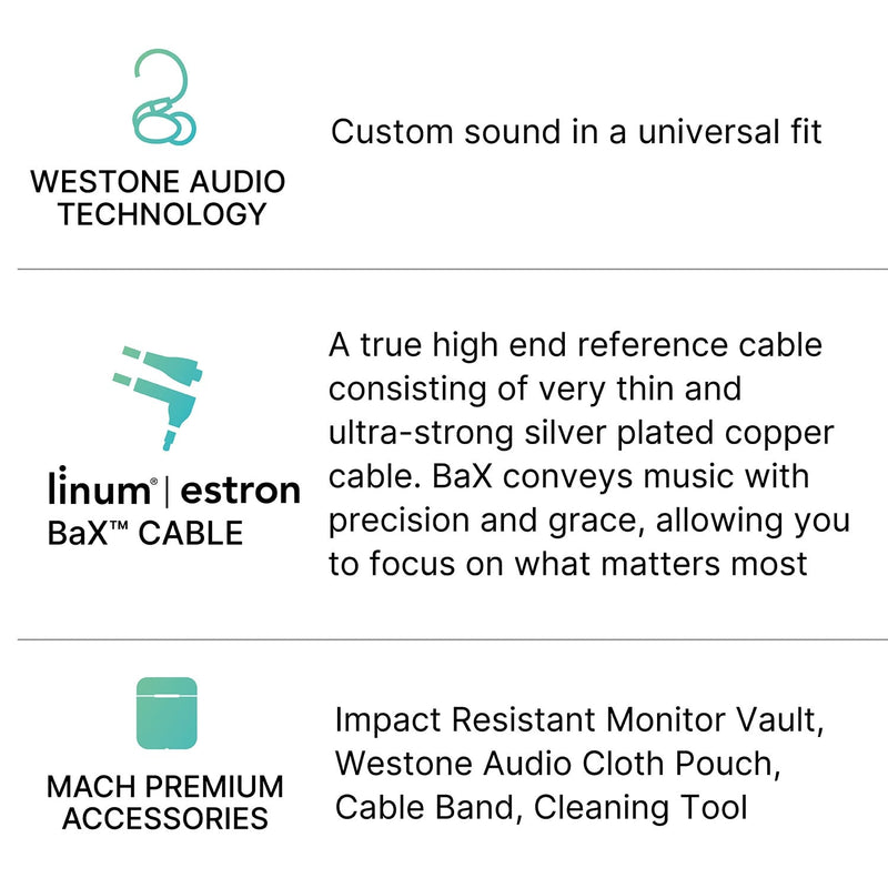 Westone Audio Mach 30 Info