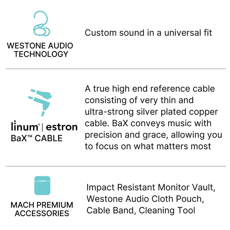 Westone Audio Mach 10 Descriptions