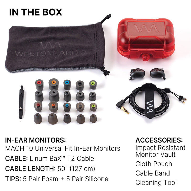 Westone Audio Mach 10 In The Box