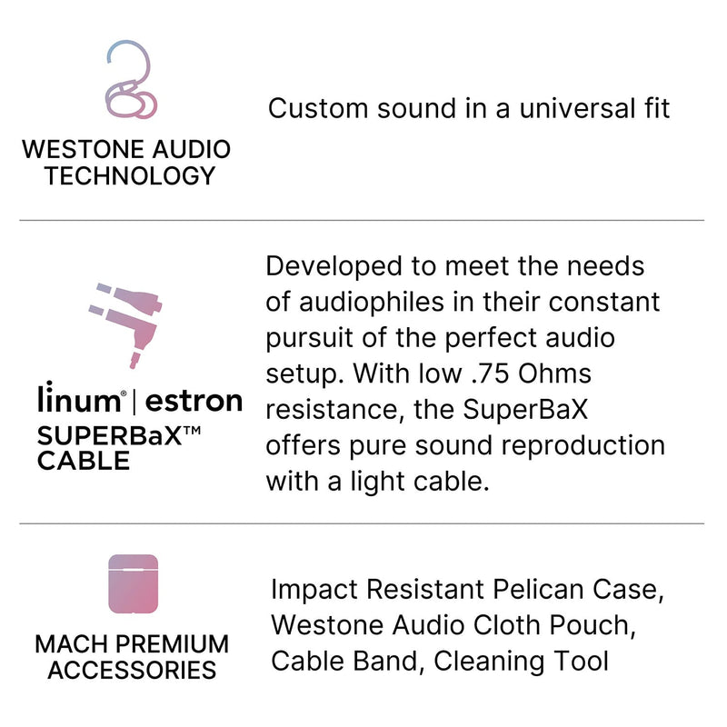Westone Audio Mach 40 Info