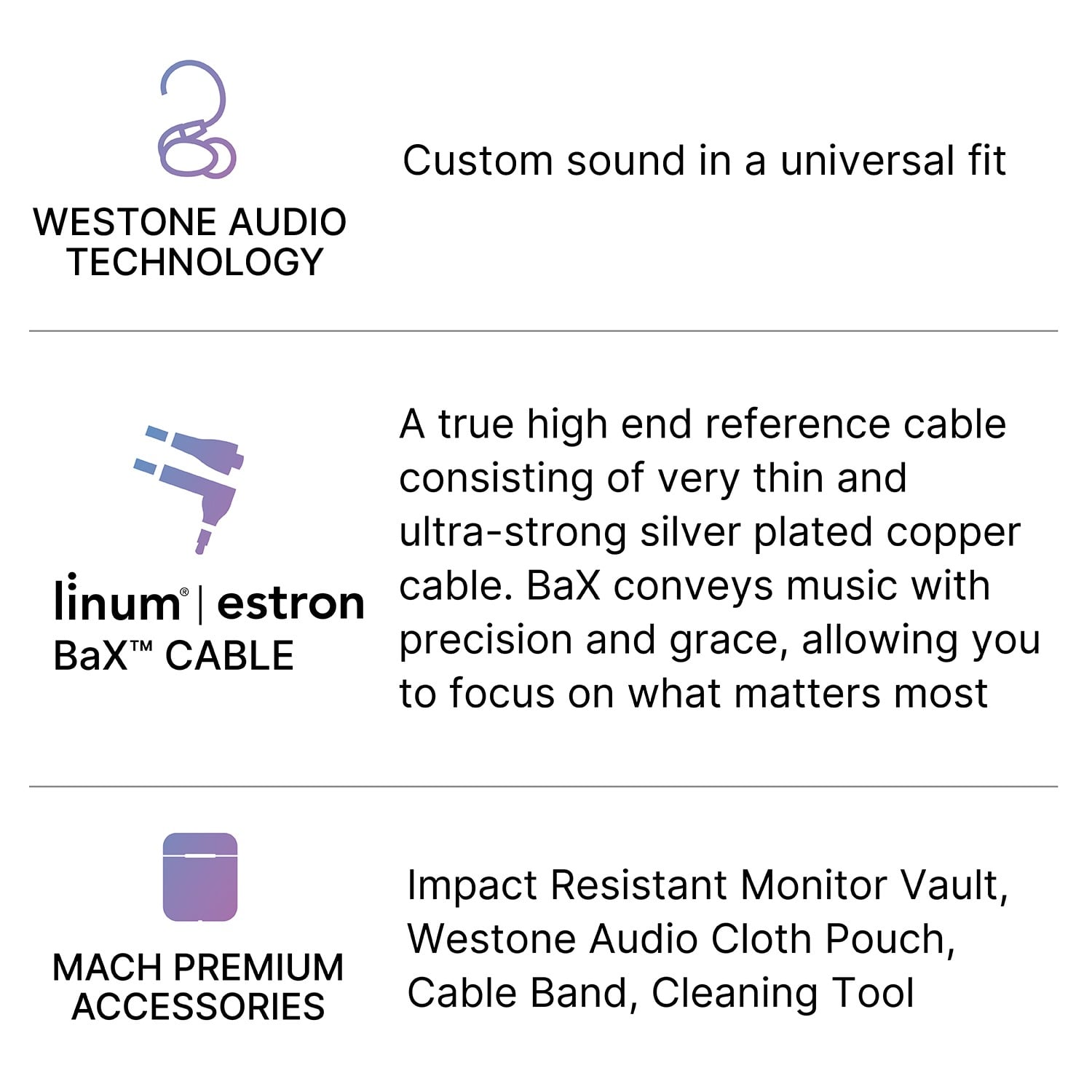 MACH 50 – Westone Audio store