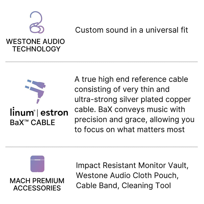 Westone Audio Mach 50 Info