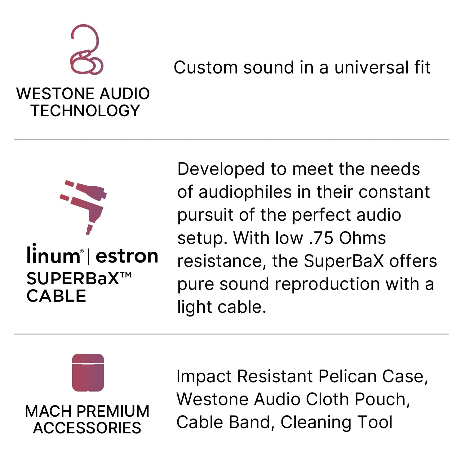 MACH 60 – Westone Audio store
