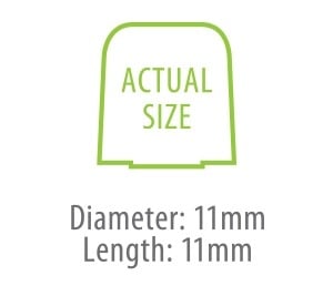 Universal Foam Eartips - 11mm size